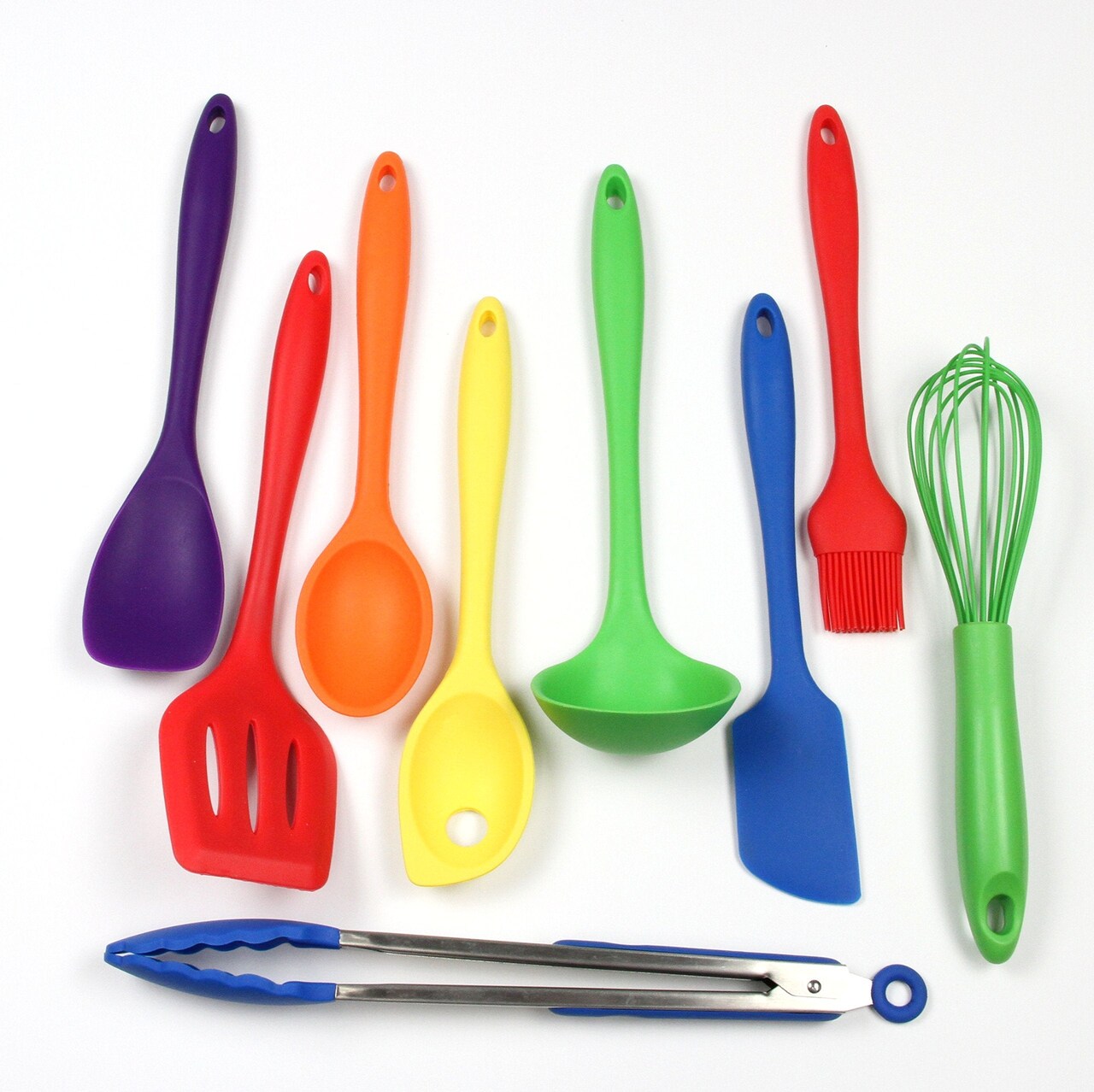 Chef Craft 9 Piece Premium Silicone Kitchen Tool and Utensil Set